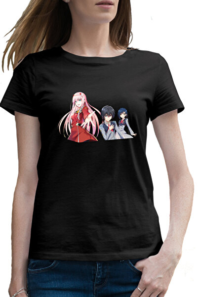 OEM Tricou femei Darling in the FranXX Hiro Zero Two SF Romance