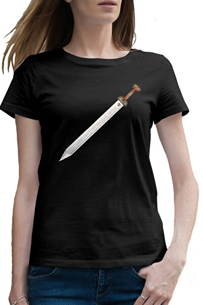 OEM Tricou femei Age Of Empires Gladius Ancient Rome Sword Dagger Weapon