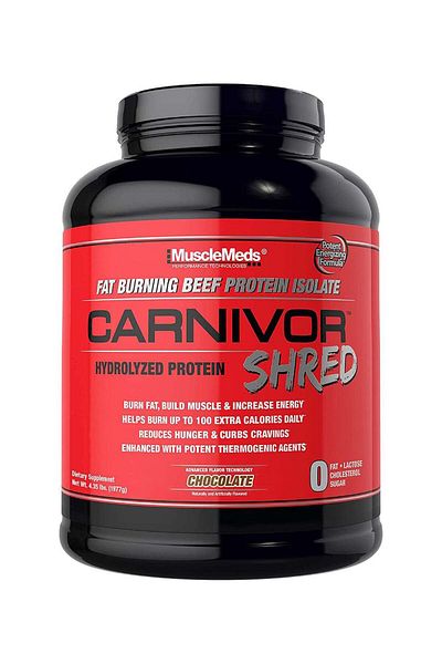 MuscleMeds Carnivor Shred Hydrolyzed Protein Chocolate Flavor 1977g