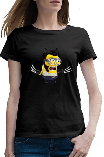 OEM Tricou femei Wolverine Logan X Men Minions Minioni