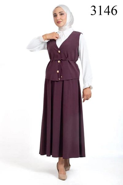 TRİPEN Women's Suit with Skirt 3146