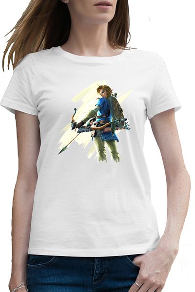 OEM Tricou femei Legend of Zelda Arcas Link Minecraft