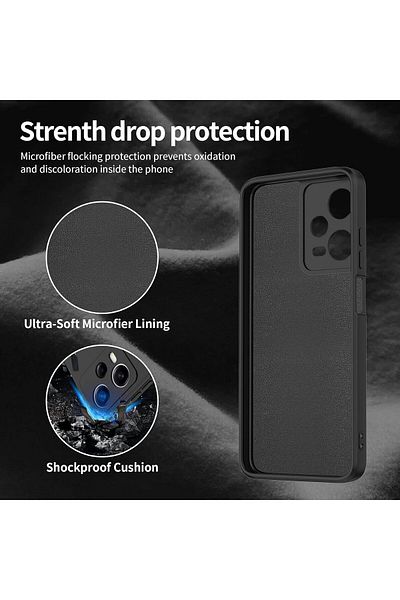 ALC MOBILE Soft Touch case, slim, ALC Mobile, anti-shock, compatible with OPPO A5 PRO 5G, Black Tpu