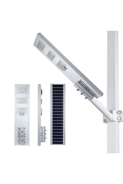 Azaris FELINAR STRADAL SOLAR LED 1600W PENTRU GRĂDINĂ, DIN ALUMINIU, CALITATE PREMIUM