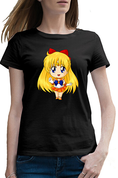 OEM Σέιλορ Μουν Βένους Μπλε Μάτια Τσίμπι Γυναικείο Μπλουζάκι