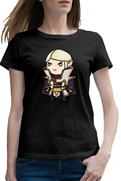 OEM Tricou femei Dota 2 Invoker Trainer Chibi Fan Art