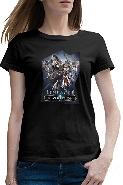 OEM Tricou femei Lineage Revolution Poster Game