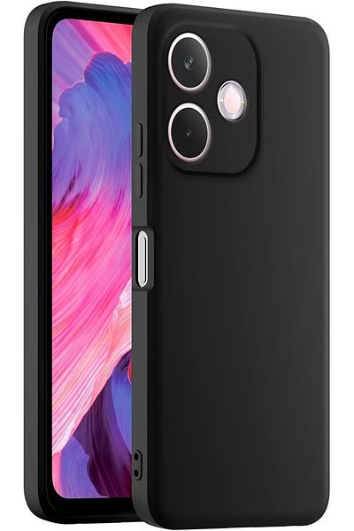 ALC MOBILE Soft Touch case, slim, ALC Mobile, anti-shock, compatible with OPPO A5 PRO 5G, Black Tpu