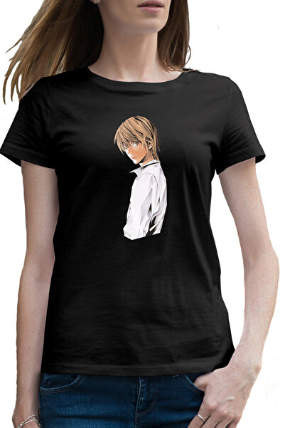 OEM Tricou femei Death Note Light Yagami Student Anime