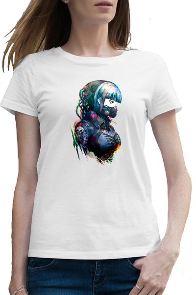 OEM Tricou femei Cyberpunk 2077 Tetsuya Kuroko Anime