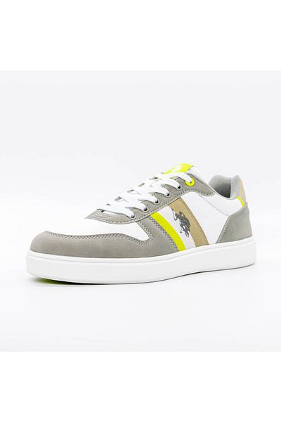 U.S. Polo Assn. Men's Sports Shoes ROKKO003M4TH2 Light Grey-White U.S. POLO ASSN