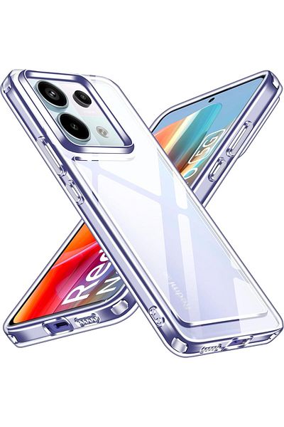 ALC MOBILE Anti-shock, transparent case compatible with Xiaomi Redmi Note 13 Pro 5G