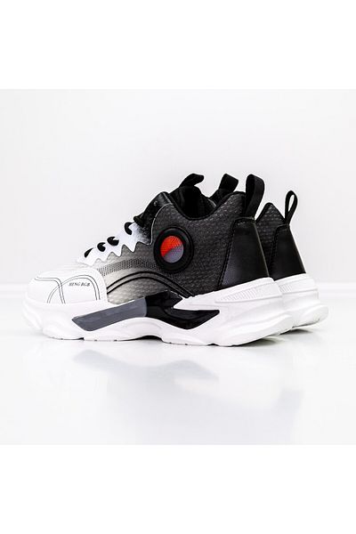 mei Men's Sports Shoes 560 Black-Red