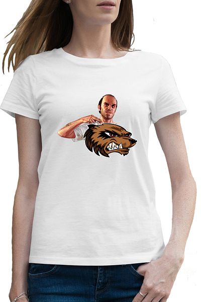 OEM Tricou femei Wolverine GTA Badass Bad Boy XMen Trevor