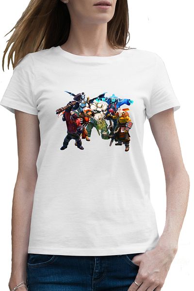 OEM Tricou femei Dota 2 Heroes Master Gaming VIP Star