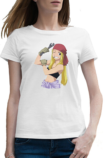 OEM Tricou femei Fullmetal Alchemist Winry Rockbell Mecanic Auto