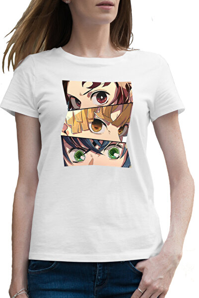 OEM Tricou femei Demon Slayer Priviri Gingase Kimetsu no Yaiba