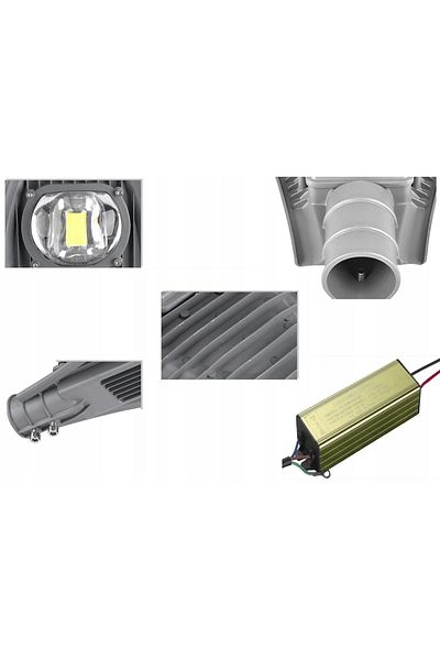 Atelier Linny LAMPA ULICZNA PRZEMYSŁOWA OŚWIETLENIE ZEWNETRZNE NAŚWIETLACZ 100W HALOGEN