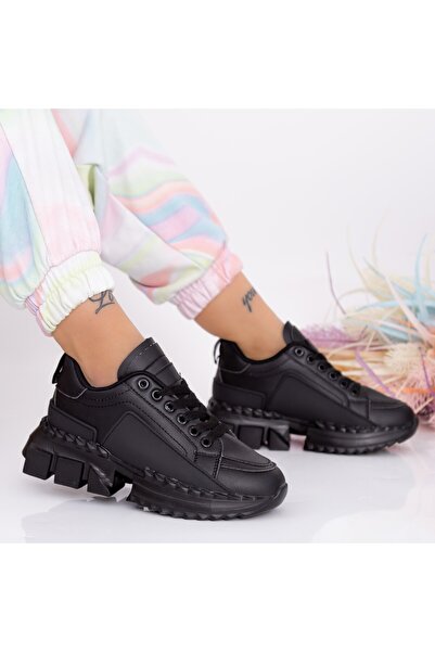 FASHION Γυναικεία Αθλητικά Παπούτσια LM051 Μαύρα