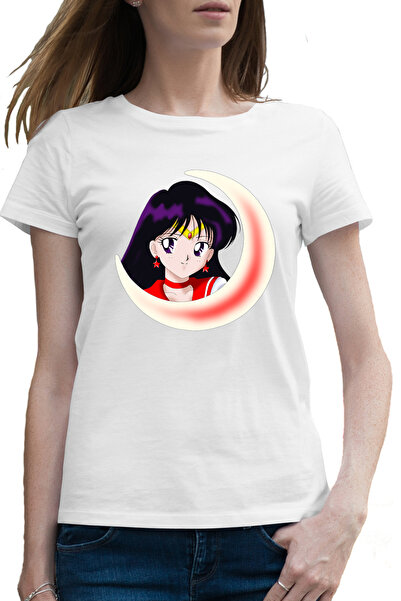 OEM Tricou femei Marte Sailor Moon Black Hair Anime