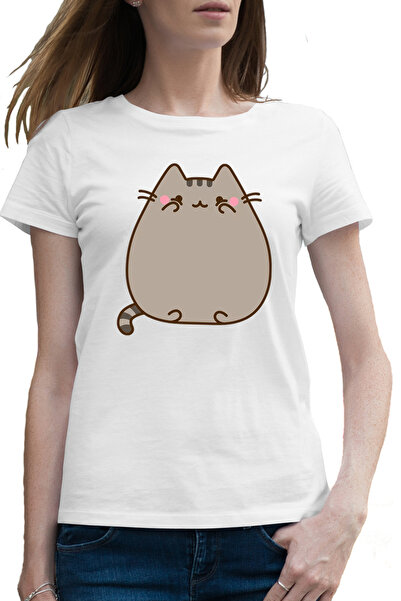 OEM Tricou femei Pusheen Cat Emoji Plush Dragobete Day