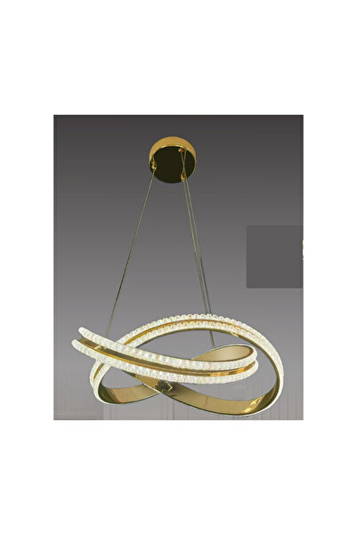 YENİCE AYDINLATMA 1007- 50 CM LED AVİZE GOLD