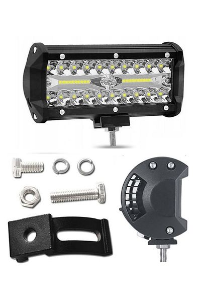 Atelier Linny LAMPA ROBOCZA DO ciężarówki LED BAR 17cm 120W 12 24V CREE DALEKOSIĘŻNA