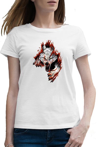 OEM Tricou femei Joker Wolf Attack Fortnite Epic Lup