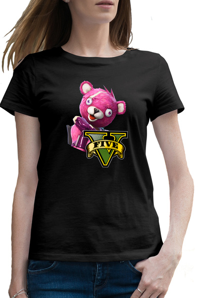 OEM Tricou femei Cuddle Team Leader Fortnite GTA