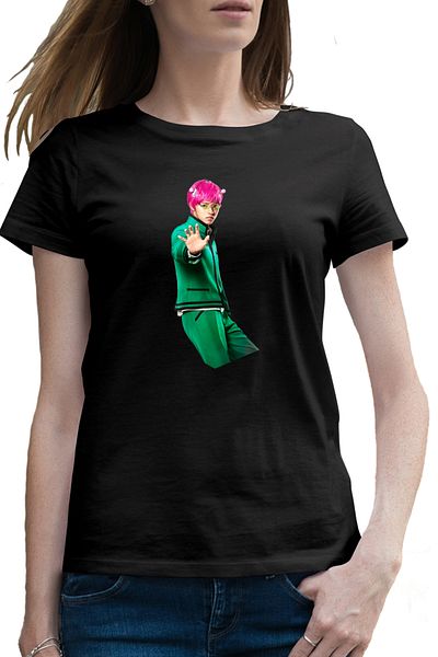 OEM Women's T-shirt Disastrous Life of Saiki K Anime
