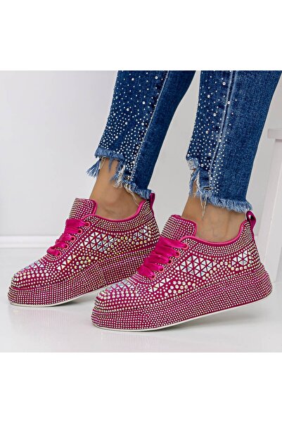 mei Γυναικεία Αθλητικά Παπούτσια 3WL86 Φούξια