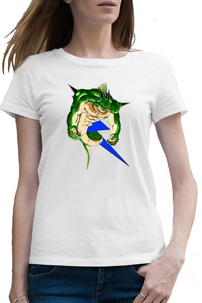 OEM Tricou femei Dragon Ball Porunga Minecraft Creeper