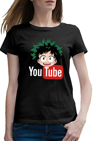 OEM Tricou femei My Hero Academia Youtube Creator Anime