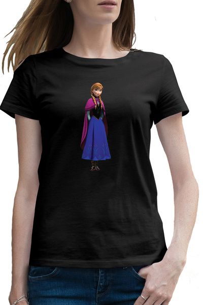 OEM Tricou femei Printesa Anna Kristoff Regatul de Gheata