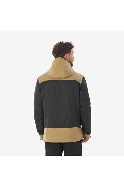 Decathlon Quechua Men's Waterproof Outdoor Snow Coat/Winter Coat - Brown - Sh500 -10 ° C