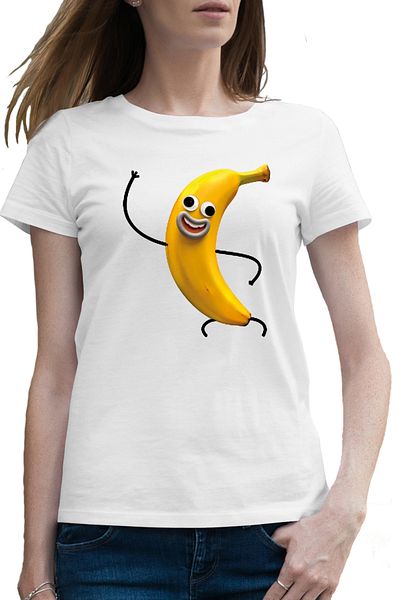 OEM Tricou femei Lumea lui Gumball Banana Desene Cartoon