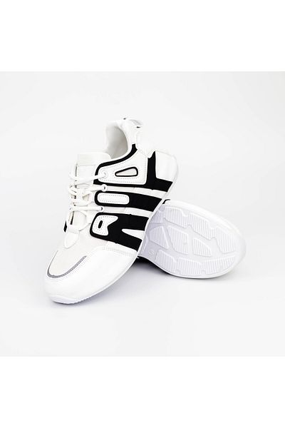 FASHION Men's Sports Shoes R-871 White