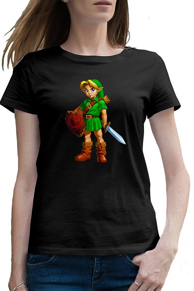 OEM Tricou femei Legend of Zelda Link Bebe Elf