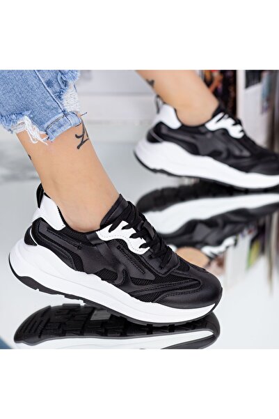 mei Women's Sports Shoes WL235 Black
