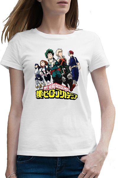 OEM Tricou femei My Hero Academia Team Gang Anime Manga