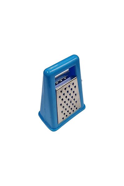 flores Mini Razatoare din plastic, pentru usturoi, cu 2 laturi, albastru, 50 x 75 mm