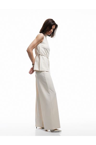 Koton Regular Waist Regular Fit Long Wide Leg Palazzo Pants