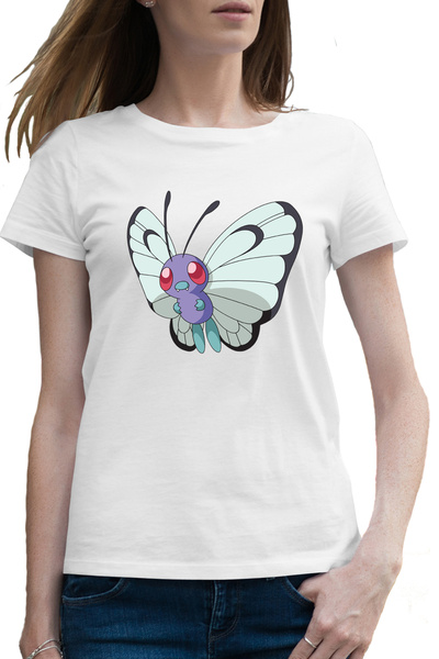 OEM Tricou femei Pokemon Butterfly Sword Cards