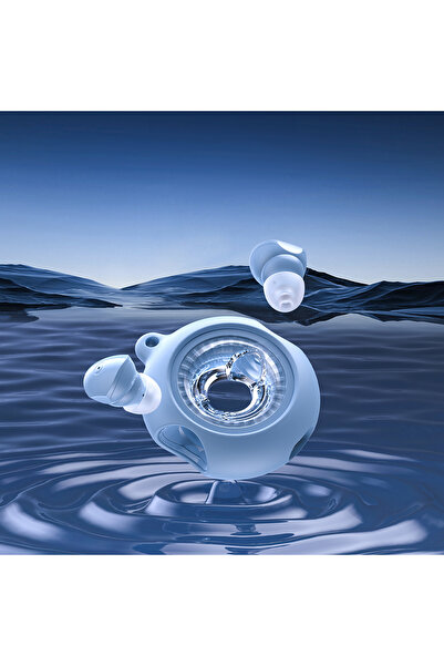 Joyroom Słuchawki bezprzewodowe TWS Bluetooth 5.3 LightAura VocalSound - niebieskie