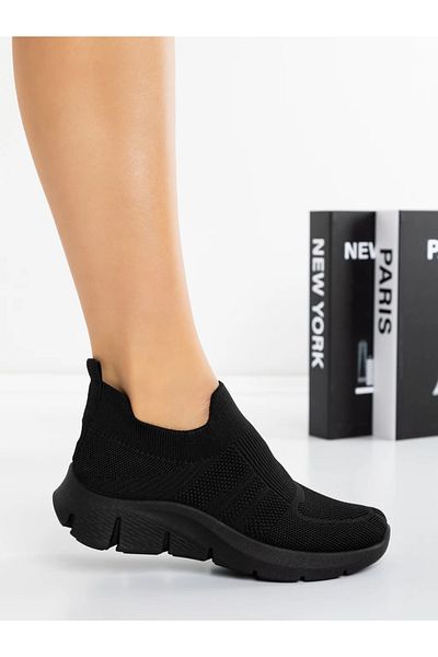 mei Women's Sneakers 5YA11 Black