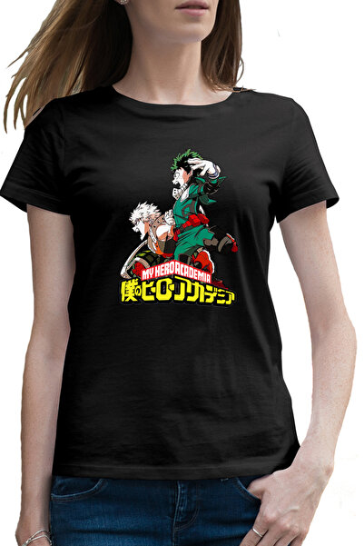 OEM Tricou femei Hero Academia Deku Katsuki Anime Manga
