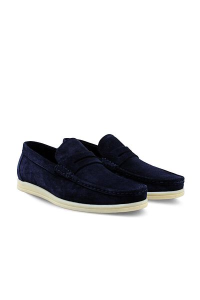 Vario S32 Navy Blue Suet (Navy Blue Suede)