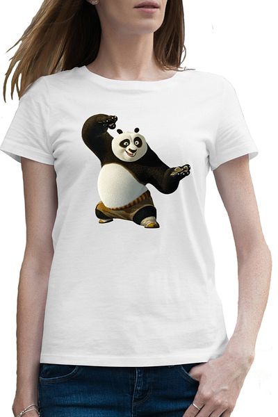 OEM Tricou femei Kung Fu Panda Po Taekwondo Dragon Warrior