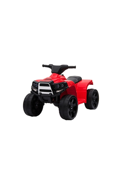 Nichiduta Atv electric pentru copii Red 6V 30W cu sunete si lumini, roti late si rezistente, suport