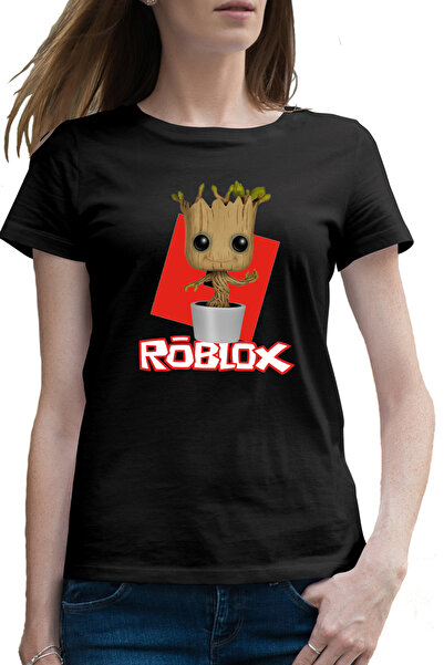 OEM Tricou femei Baby Groot Roblox Cute Tree Love